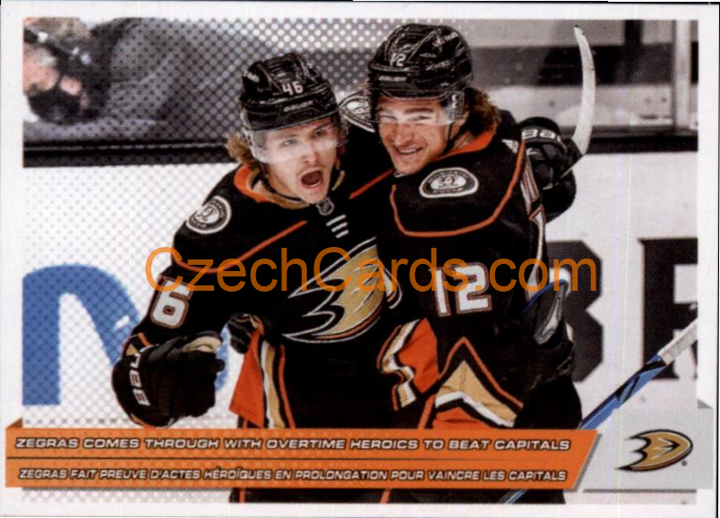 2022-23 NHL Stickers #2 Team Highlight - Anaheim Ducks