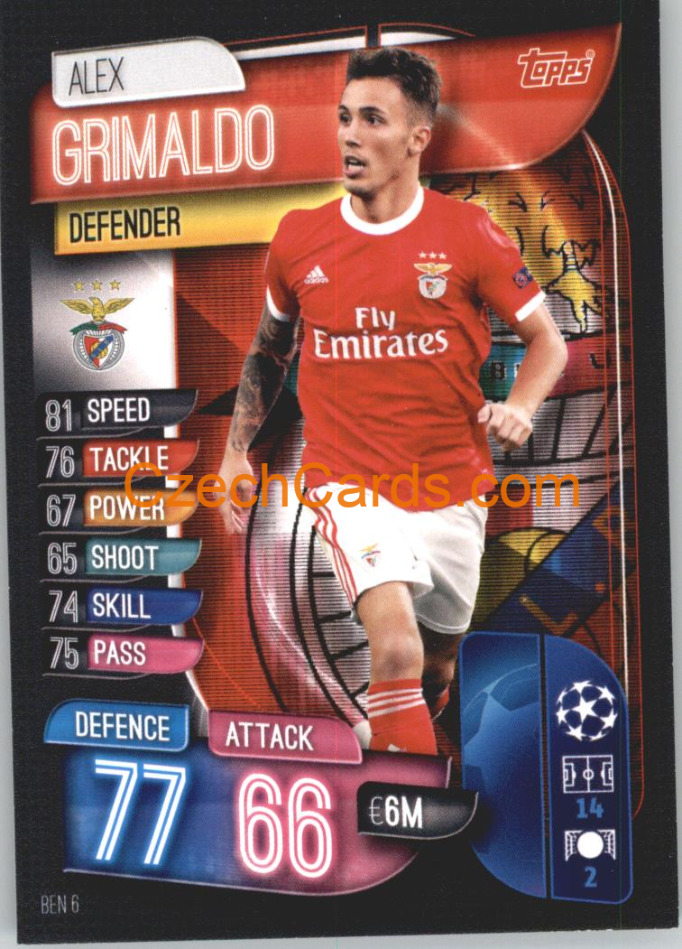 Ljubomir Fejsa 2019/20 Topps Match Attax #BEN 7
