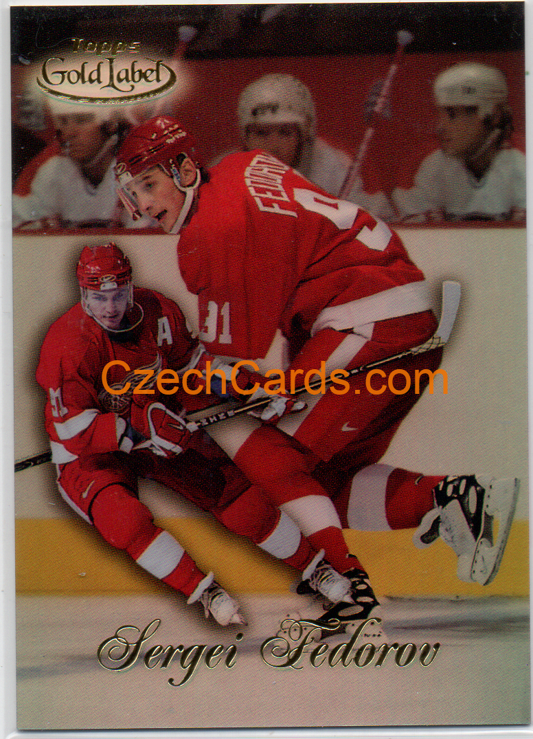 Sergei Fedorov 1998/99 Topps Gold Label Class 2 #20