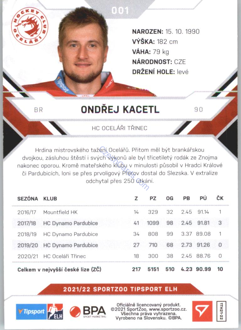 Miloš Roman 2022/23 SportZoo Tipsport EHL #16