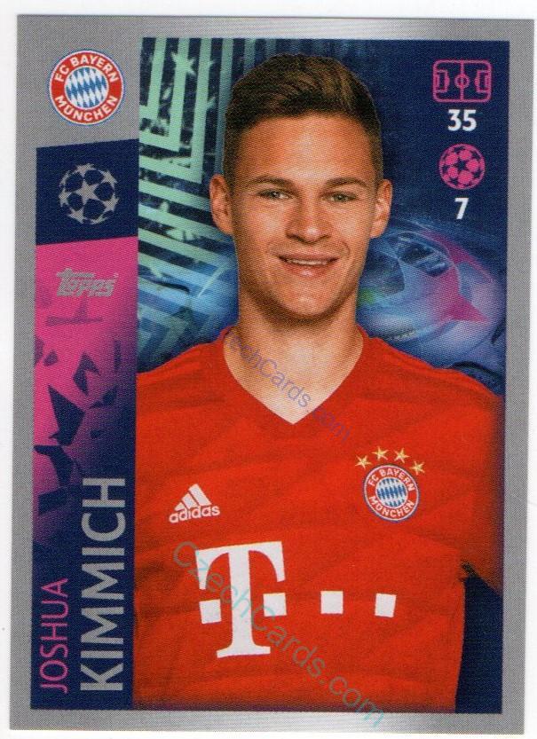 Joshua Kimmich 2019/20 Topps sticker #84
