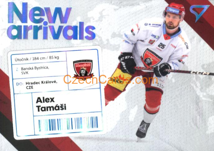 VALENTIN CLAIREAUX 2023/24 SportZoo Tipsport ELH NEW ARRIVAL #NA-05
