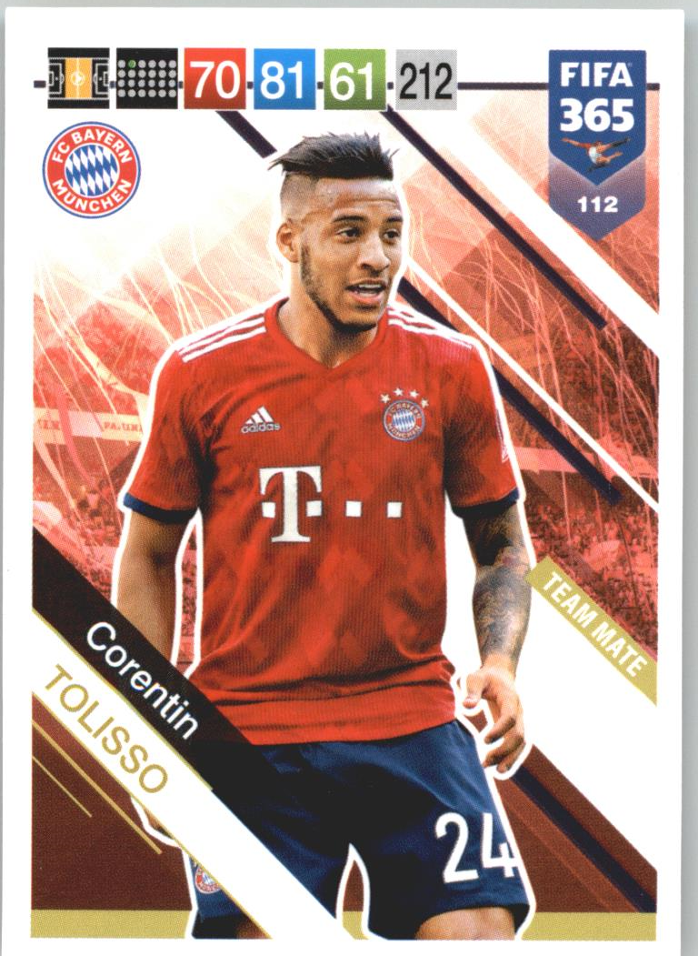 Corentin Tolisso 2019 Panini FIFA 365 #112