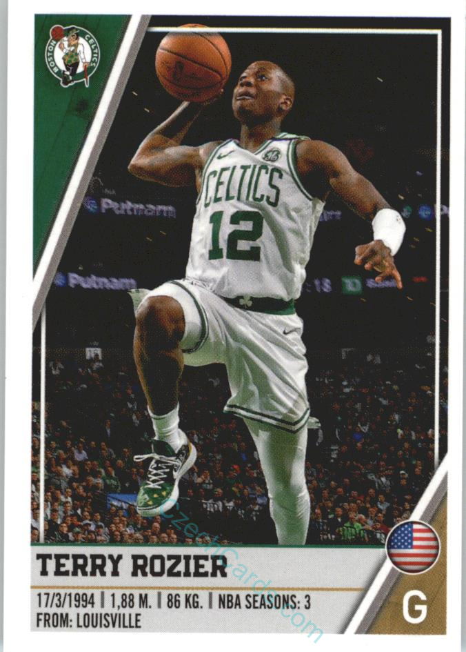 Terry Rozier 2018/19 Panini sticker Euro ed. #44