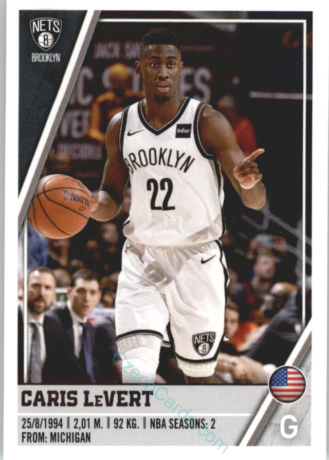 Caris LeVert 2018/19 Panini sticker Euro ed. #55