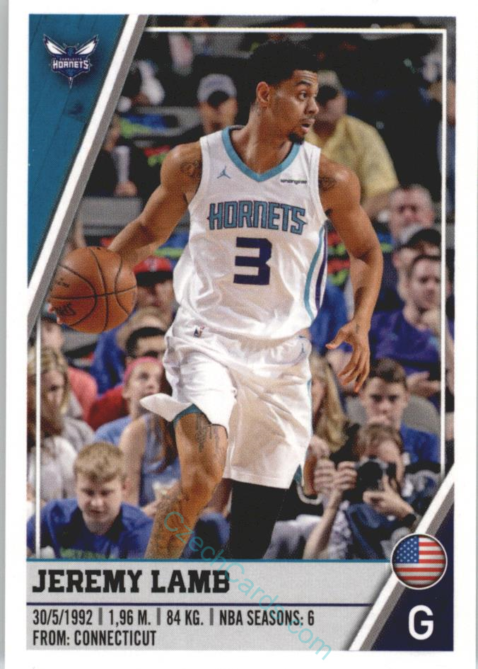 Jeremy Lamb 2018/19 Panini sticker Euro ed.  #70