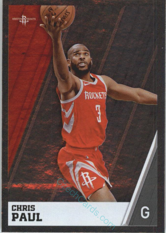 Chris Paul 2018/19 Panini sticker Euro ed. foil #264