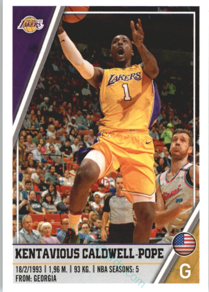 Kentavious Caldwell-Pope 2018/19 Panini sticker Euro ed. #287