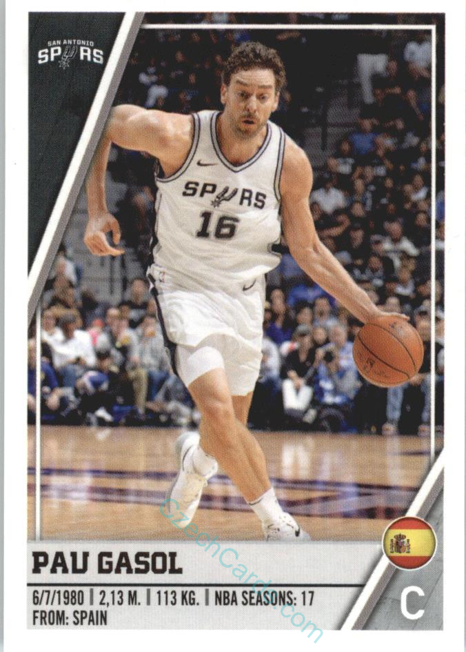 Pau Gasol 2018/19 Panini sticker Euro ed. #392