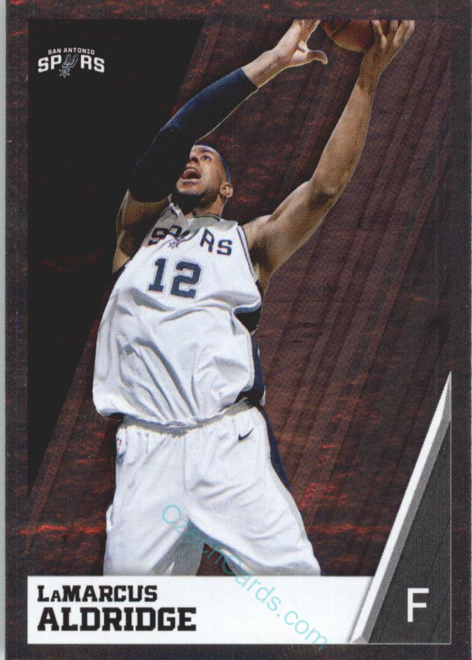 LaMarcus Aldridge 2018/19 Panini sticker Euro ed. foil #394