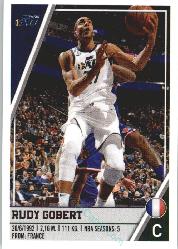 Rudy Gobert 2018/19 Panini sticker Euro ed. #401