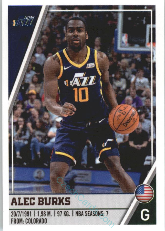 Alec Burks 2018/19 Panini sticker Euro ed. #408