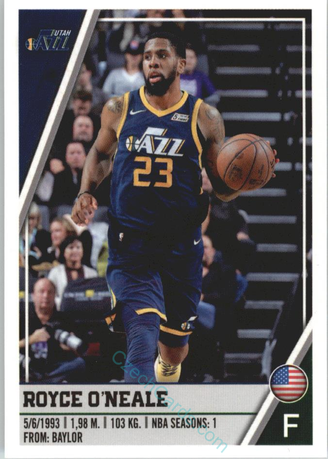 Royce O'Neale 2018/19 Panini sticker Euro ed. #409