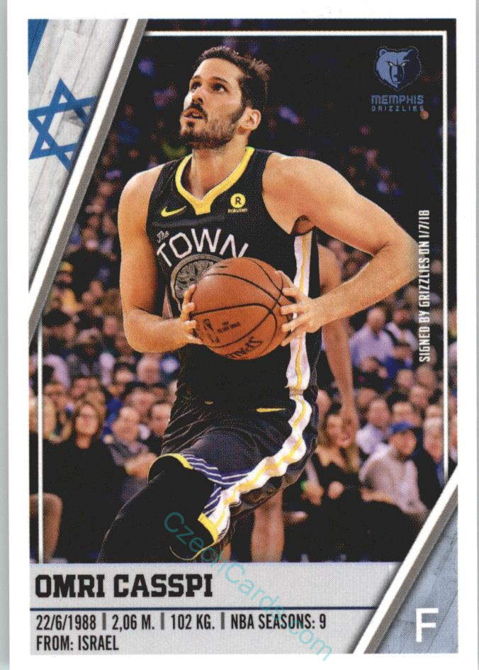 Omri Casspi 2018/19 Panini sticker Euro ed. #413
