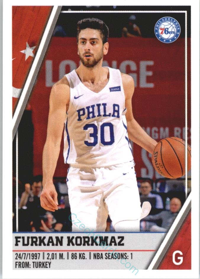 Furkan Korkmaz 2018/19 Panini sticker Euro ed. #419