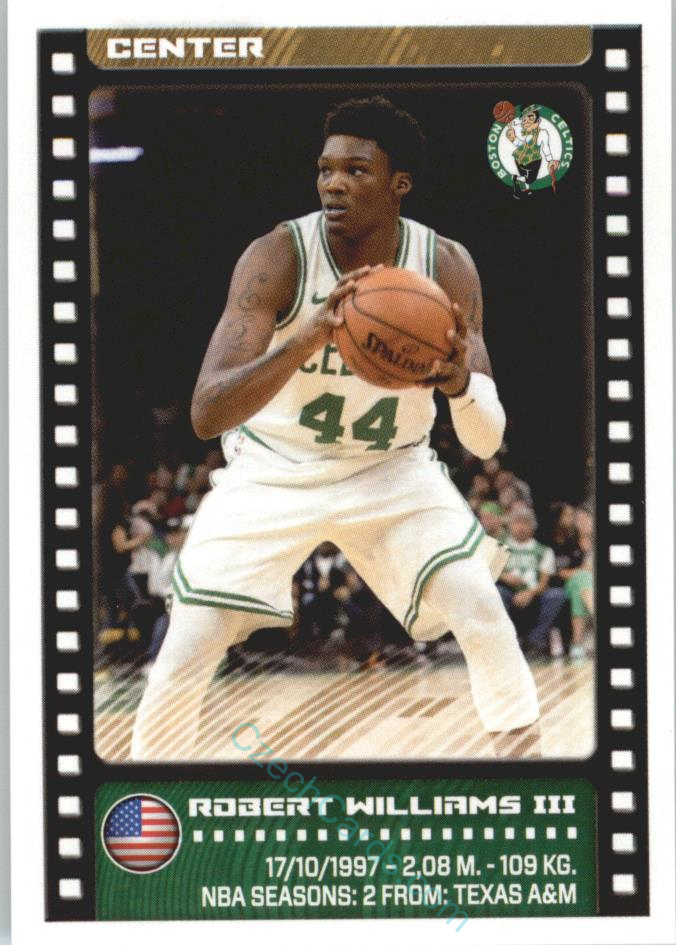 Robert Williams III 2019/20 Panini sticker Euro ed. #52