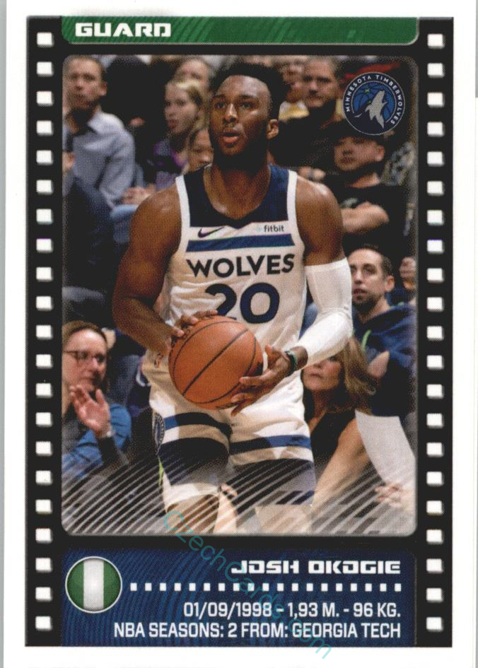 Josh Okogie 2019/20 Panini sticker Euro ed. #322