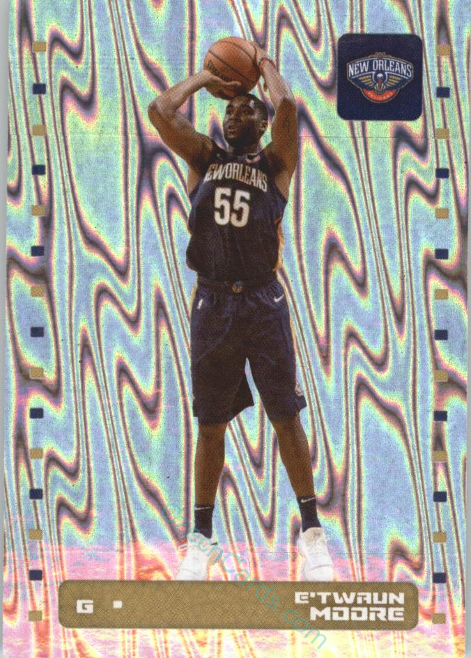 E'Twaun Moore 2019/20 Panini sticker Euro ed. foil #340