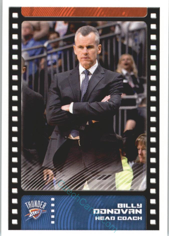 Billy Donovan (head coach) 2019/20 Panini sticker Euro ed. #352