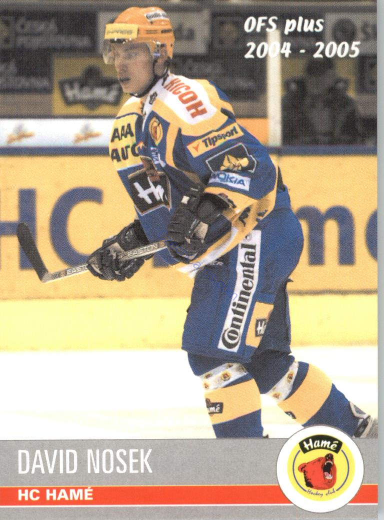 David Nosek OFS 2004/05 #286
