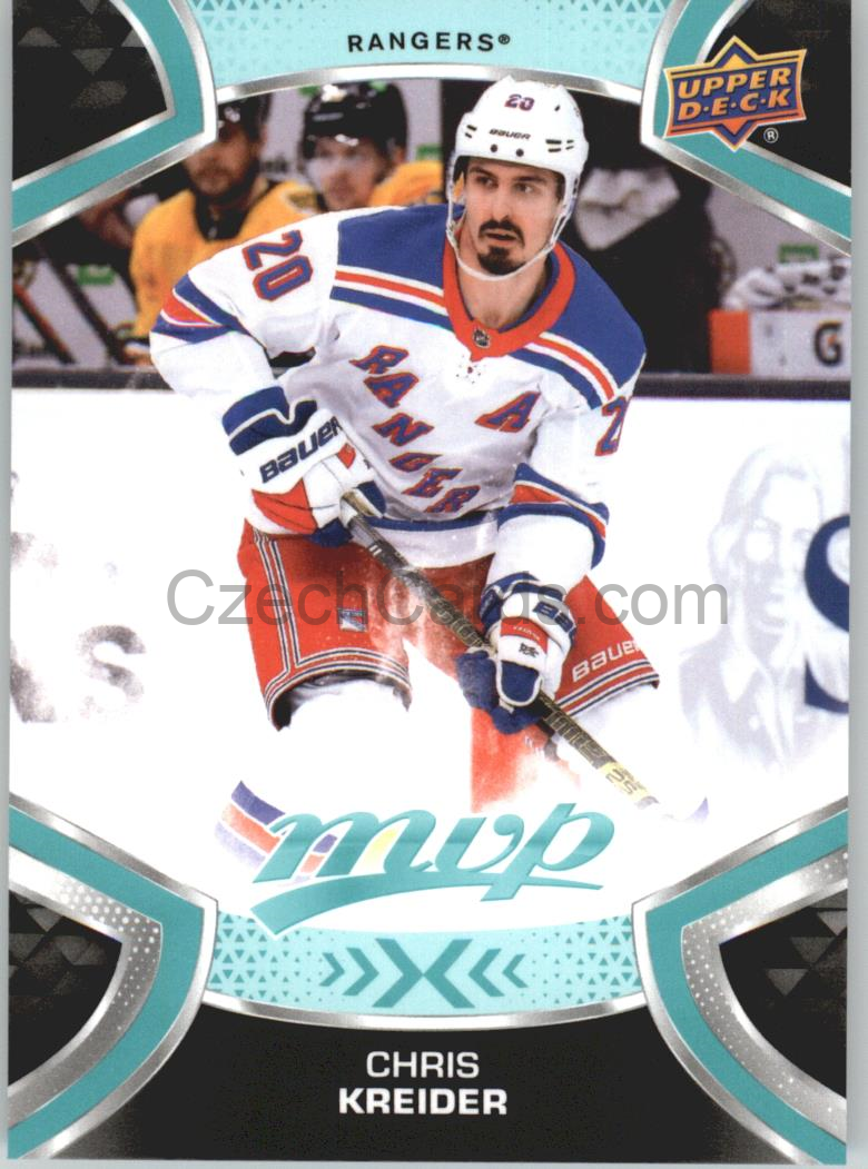 Chris Kreider 2021/22 UD MVP #20