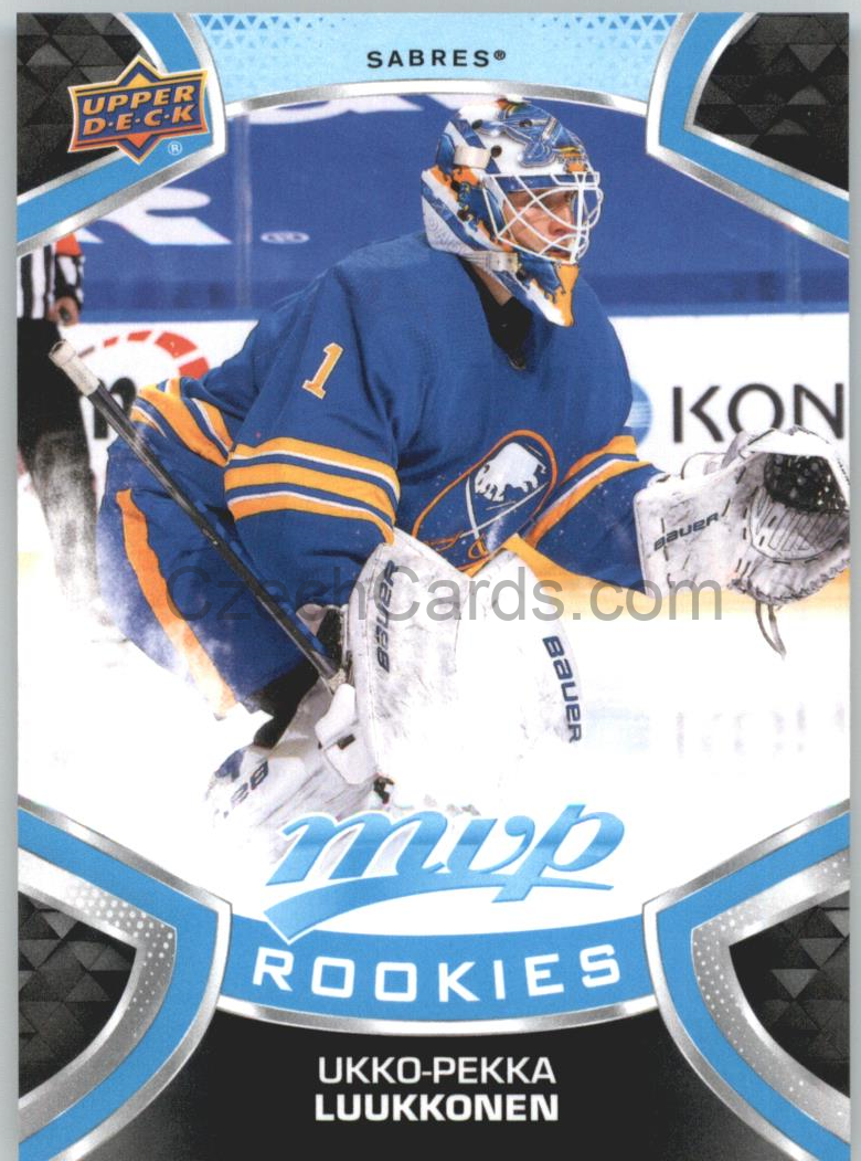 Ukko Pekka Luukkonen 2021/22 UD MVP #241 Rookies sp