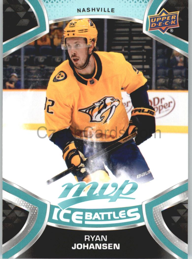Ryan Johansen 2021/22 UD MVP Ice Battles #92