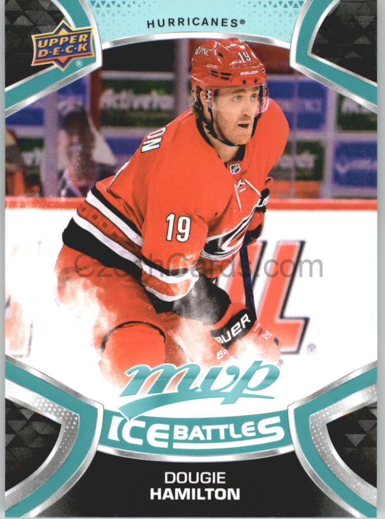 Dougie Hamilton 2021/22 UD MVP Ice Battles #166