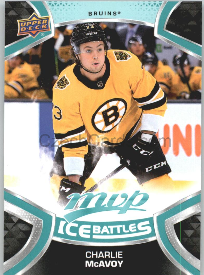 Charlie McAvoy 2021/22 UD MVP Ice Battles #173