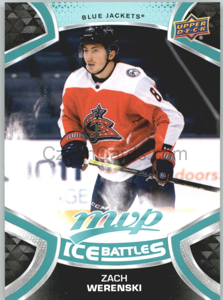 Zach Werenski 2021/22 UD MVP Ice Battles #198