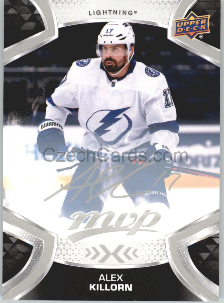Alex Killorn 2021/22 UD MVP Silver Script #80 