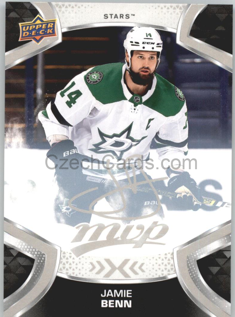 Jamie Bann 2021/22 UD MVP Silver Script #114 