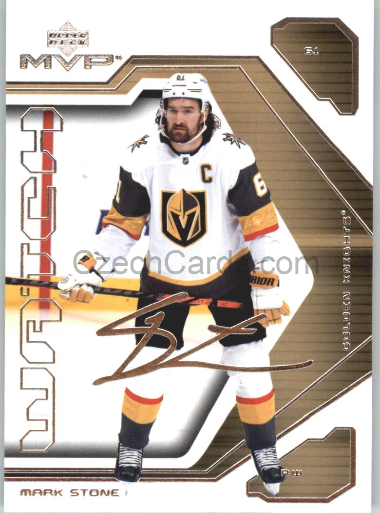Mark Stone 2021/22 UD MVP 20th Anniversary #26 