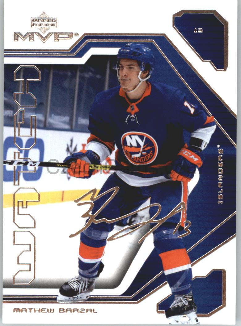 Mathew Barzal 2021/22 UD MVP 20th Anniversary #31 