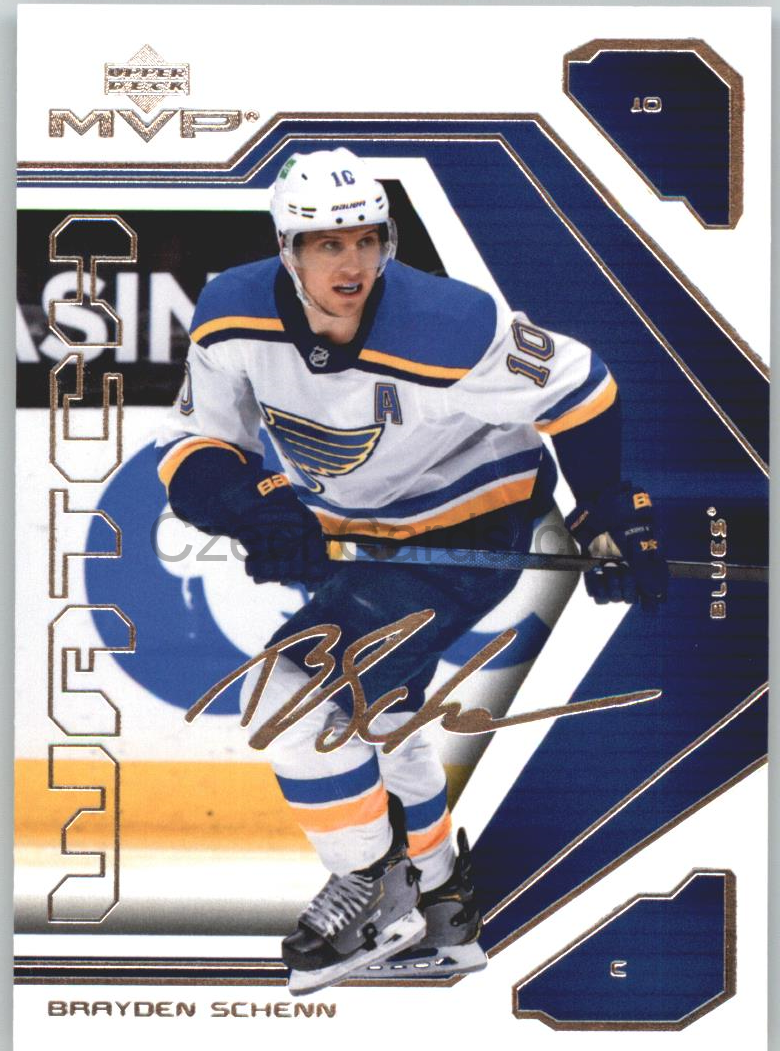 Brayden Schenn 2021/22 UD MVP 20th Anniversary #43 