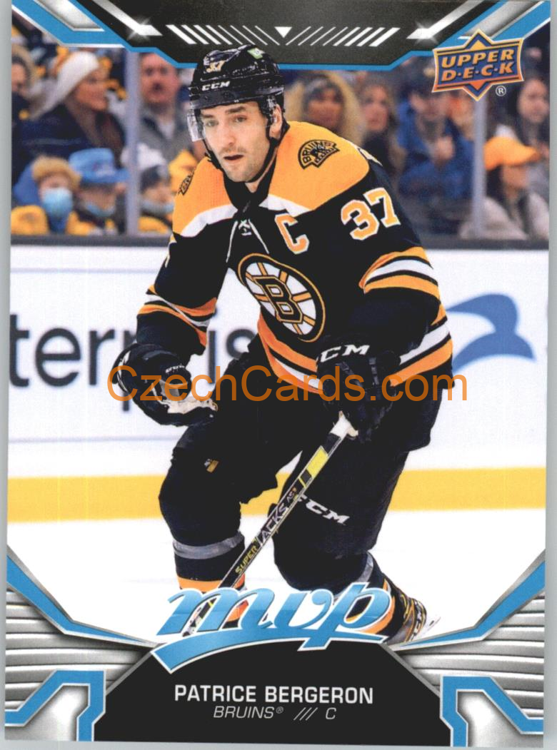 Patrice Bergeron 2022/23 UD MVP #109