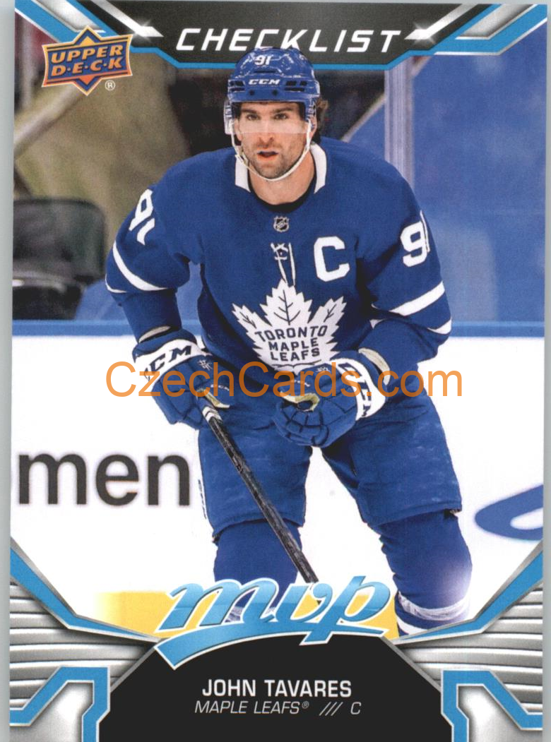 John Tavares 2022/23 UD MVP #200 checklist