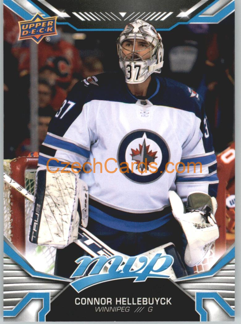 Connor Hellebuyck 2022/23 UD MVP #205 SP