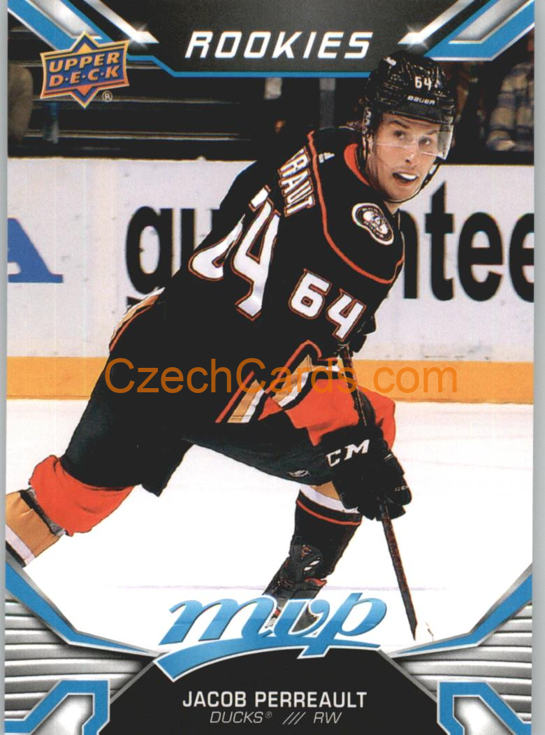 Jacob Perreault 2022/23 UD MVP #225 SP Rookies