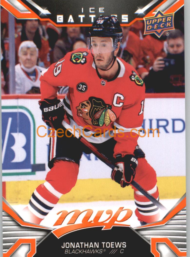 Jonathan Toews 2022/23 UD MVP Ice Battles #6