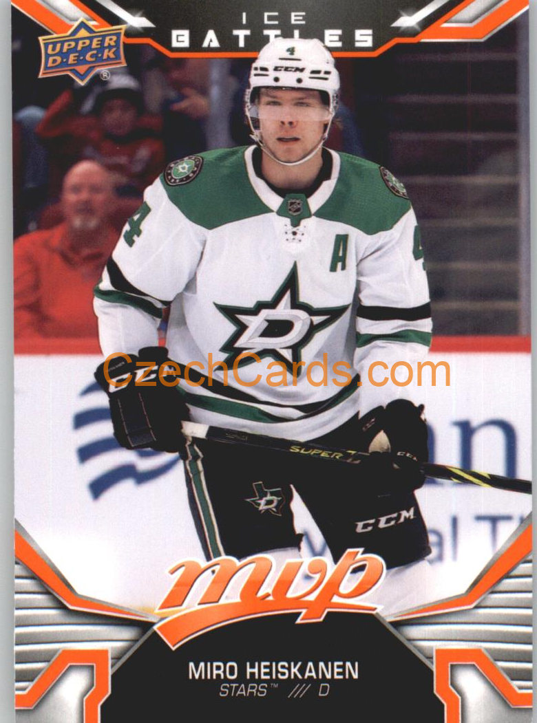 Miro Heiskanen 2022/23 UD MVP Ice Battles #23
