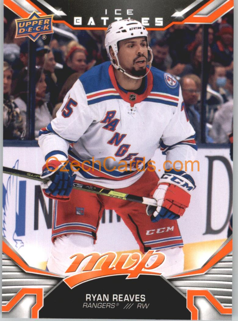 Ryan Reaves 2022/23 UD MVP Ice Battles #52
