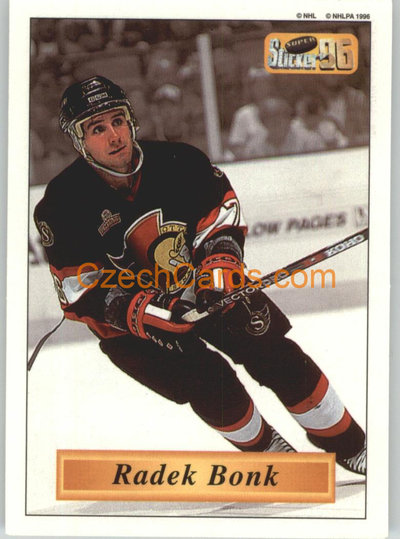 Radek Bonk 1996 Bashan-Shabtai Super Sticker #88