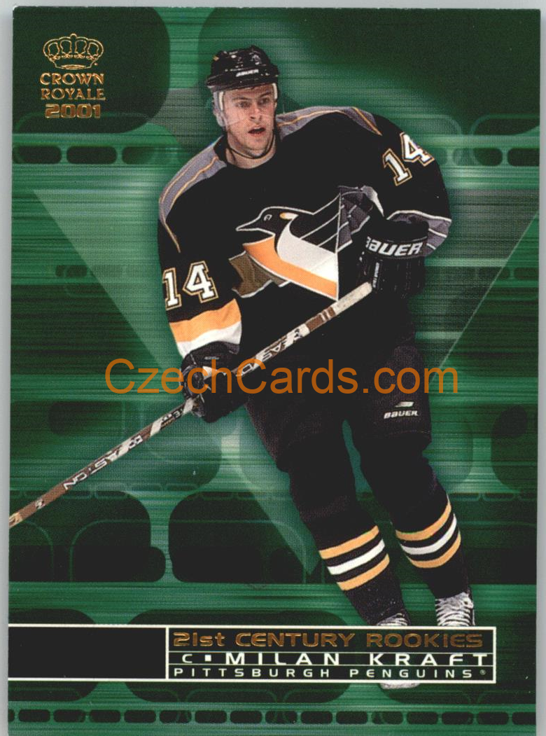 Milan Kraft 2001 Crown Royle 20th Century Rookies #20