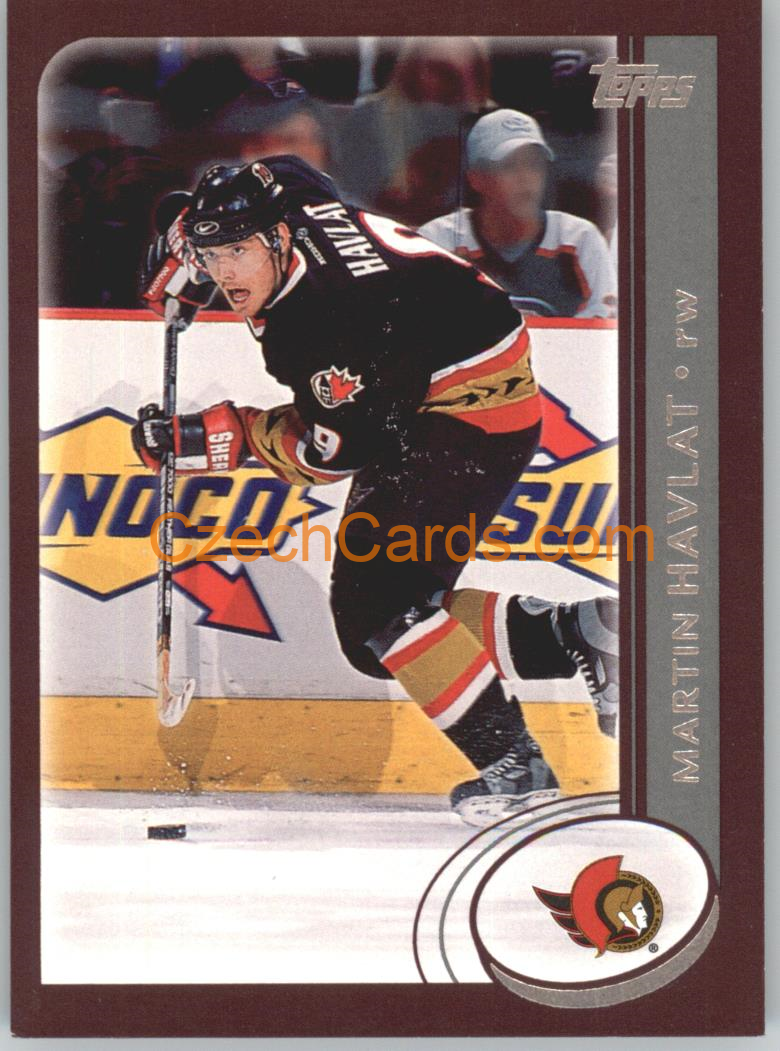 Martin Havlat 2002/3 Topps #49