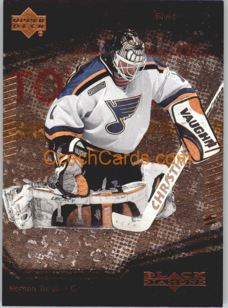 Roman Turek 2000/01 UD Blask Diamond #52
