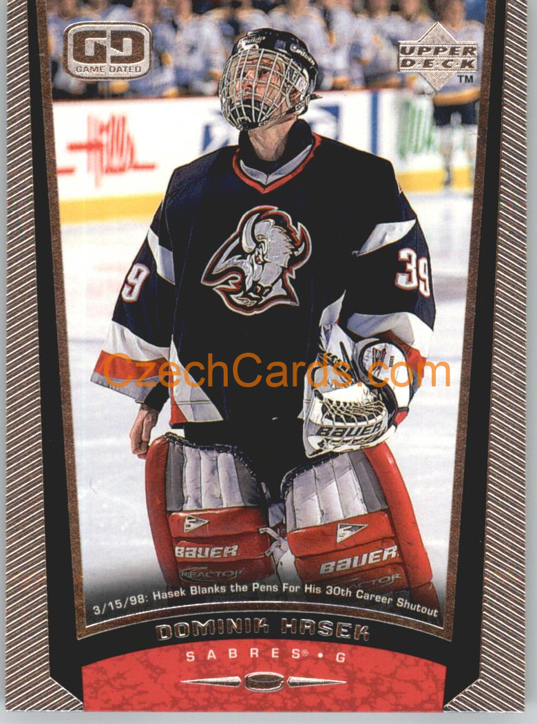 Dominik Hasek 1998/99 Upper Deck #44
