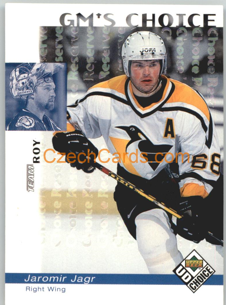 Jaromír Jágr 1998/99 UD Chice - Choice Reserve #226