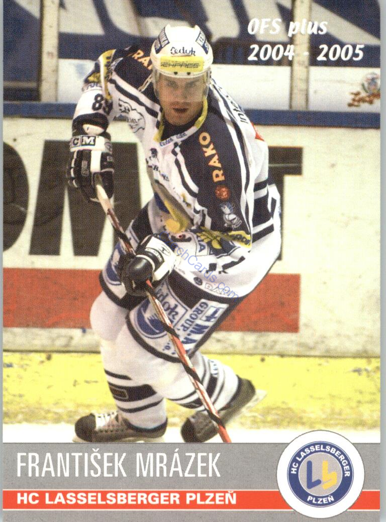František Mrázek OFS 2004/05 #347 dotisk1