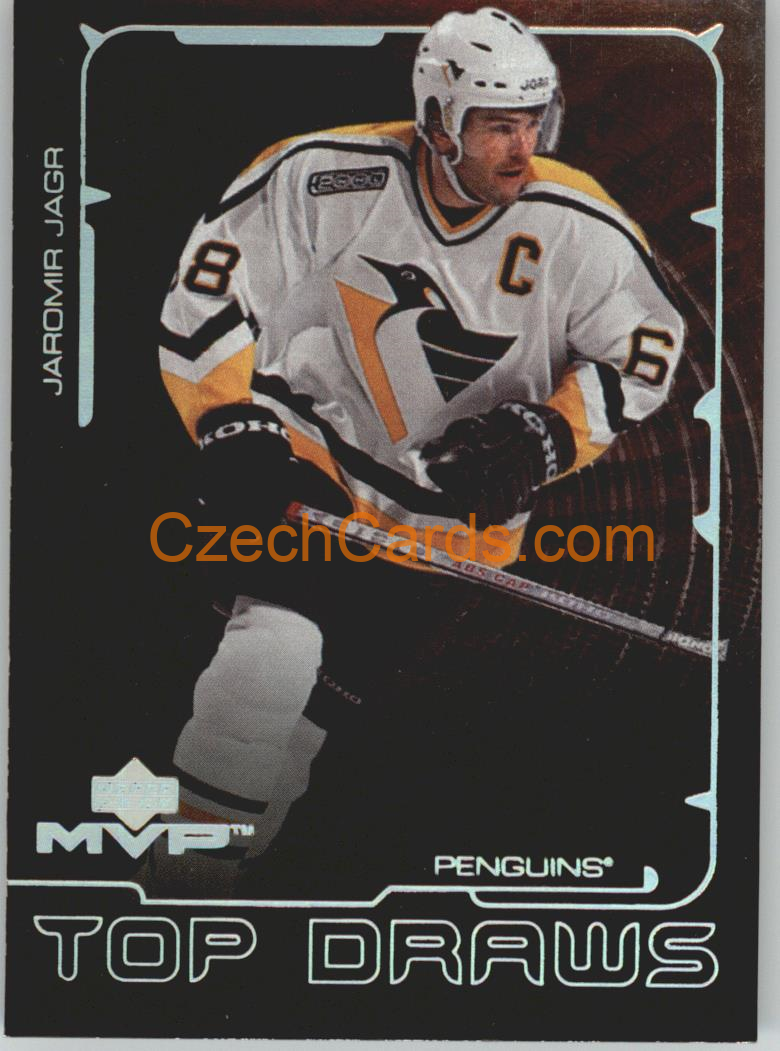 Jaromír Jágr 2000/01 UD MVP Top Draws #TD10 